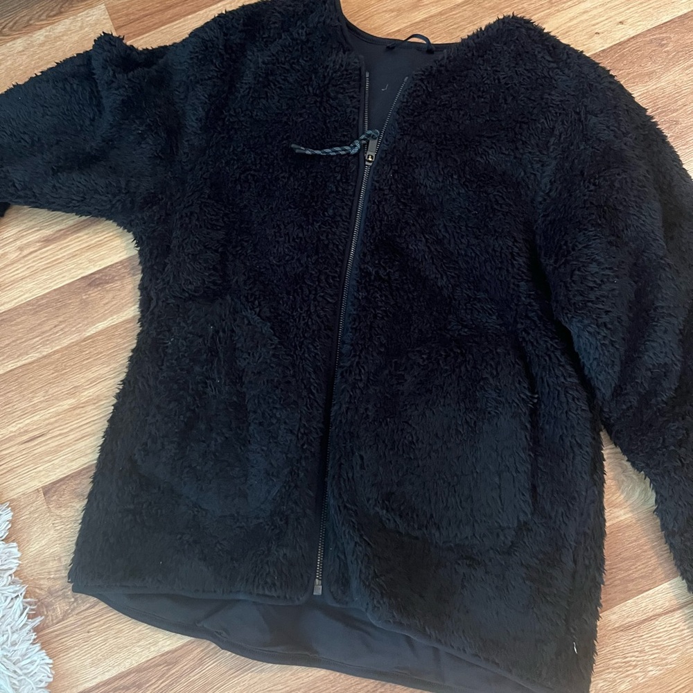 Black wool lululemon jacket